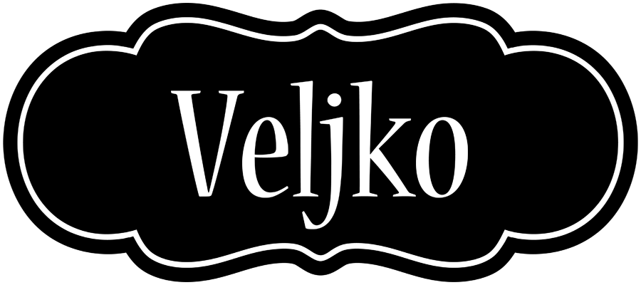 Veljko welcome logo