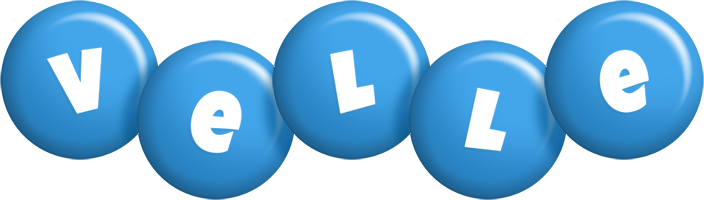 Velle candy-blue logo