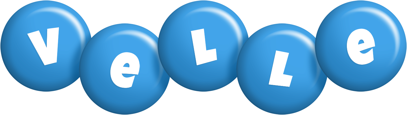 Velle candy-blue logo