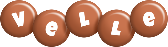 Velle candy-brown logo