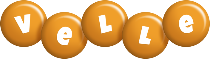 Velle candy-orange logo
