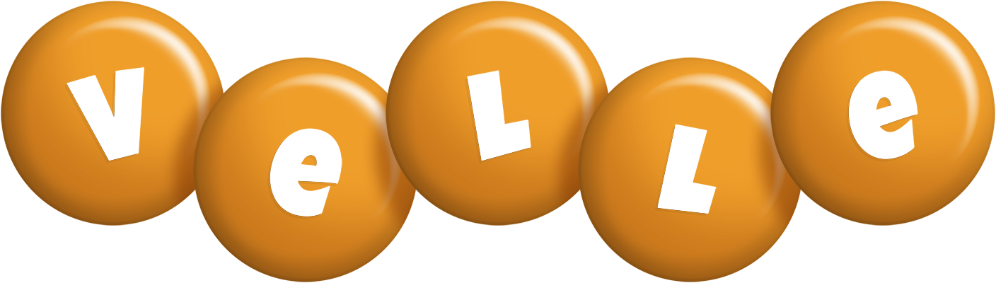 Velle candy-orange logo