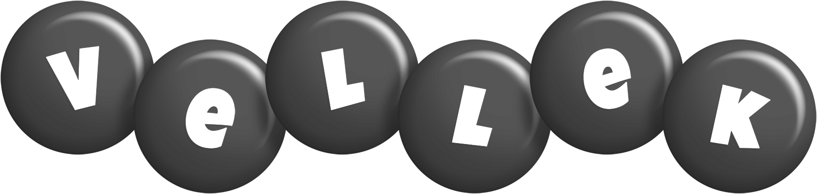 Vellek candy-black logo