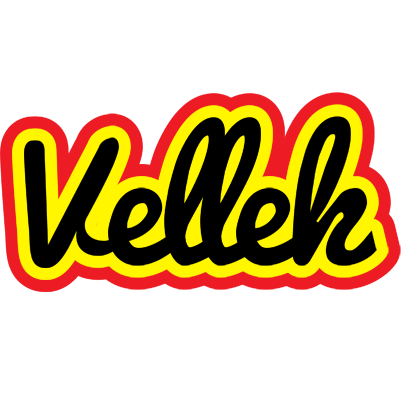 Vellek flaming logo
