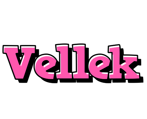 Vellek girlish logo
