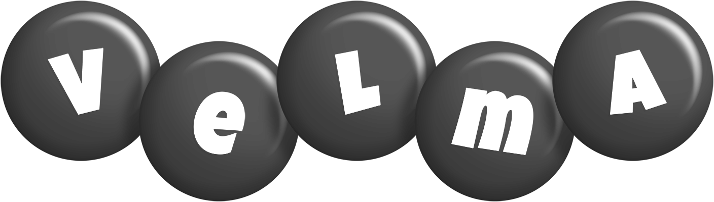 Velma candy-black logo