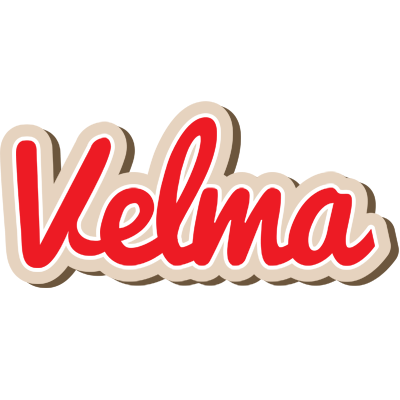 Velma chocolate logo