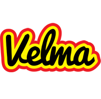 Velma flaming logo