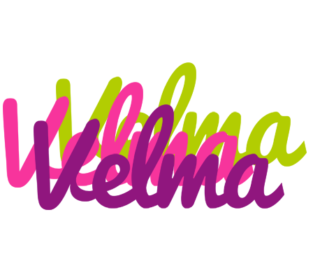 Velma flowers logo