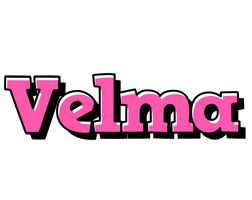 Velma girlish logo