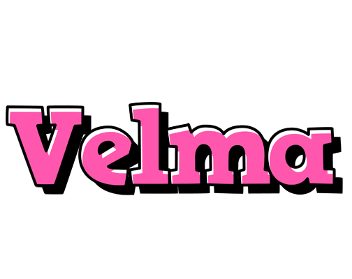 Velma girlish logo