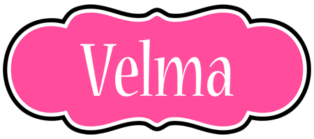 Velma invitation logo