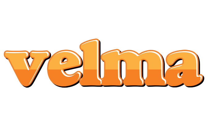 Velma orange logo