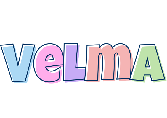 Velma pastel logo