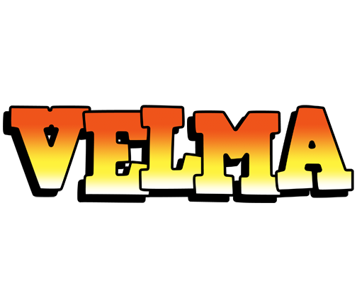 Velma sunset logo