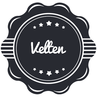 Velten badge logo