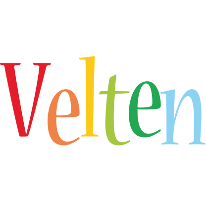 Velten birthday logo