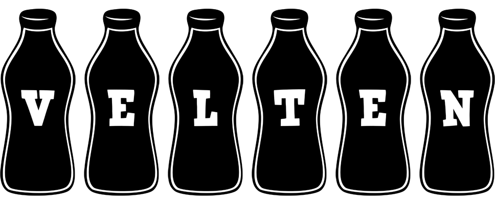 Velten bottle logo