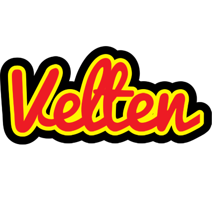 Velten fireman logo