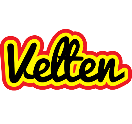 Velten flaming logo