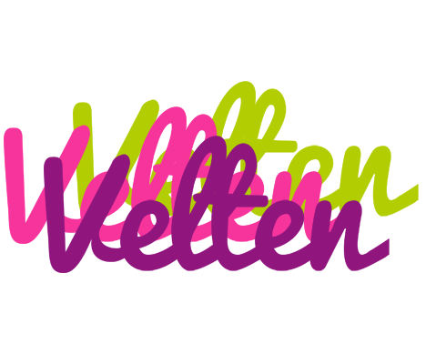 Velten flowers logo