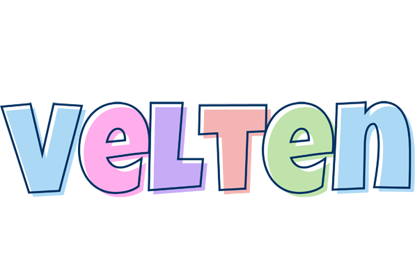 Velten pastel logo