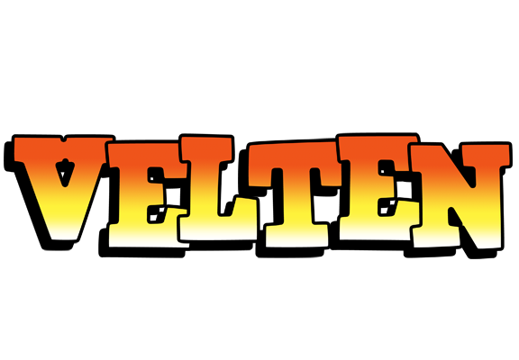 Velten sunset logo