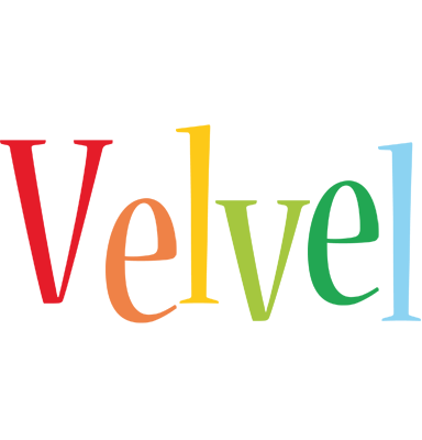 Velvel birthday logo