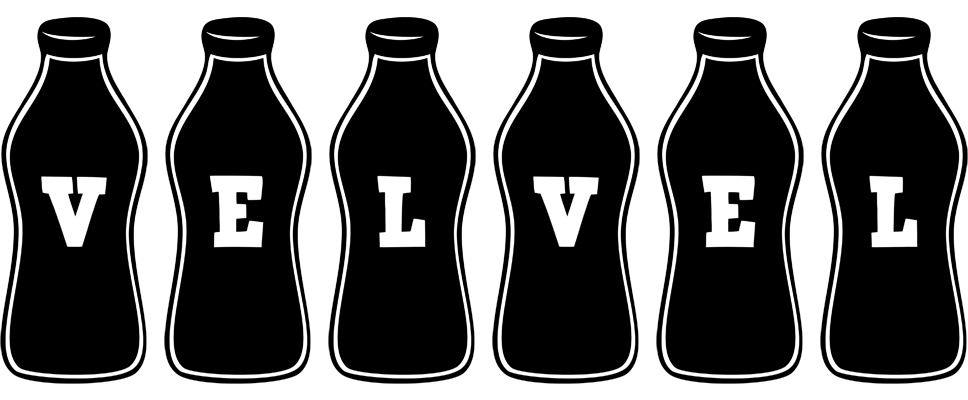 Velvel bottle logo