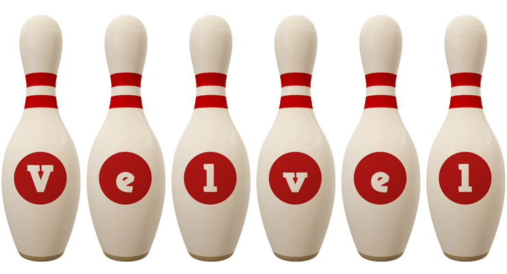 Velvel bowling-pin logo
