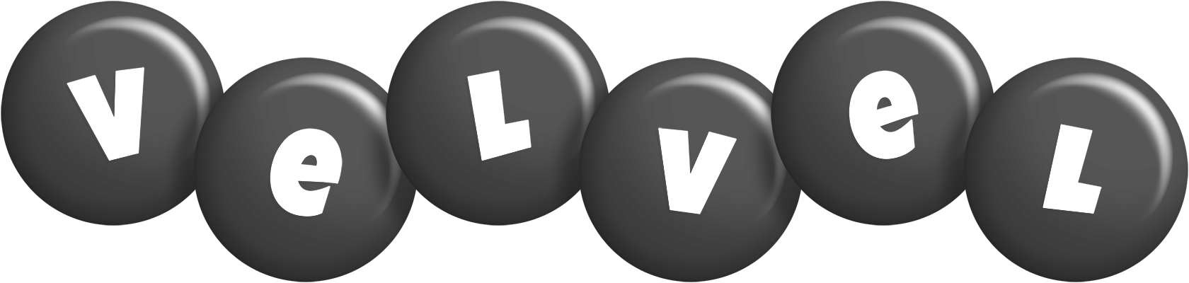 Velvel candy-black logo