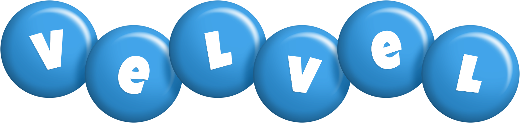 Velvel candy-blue logo