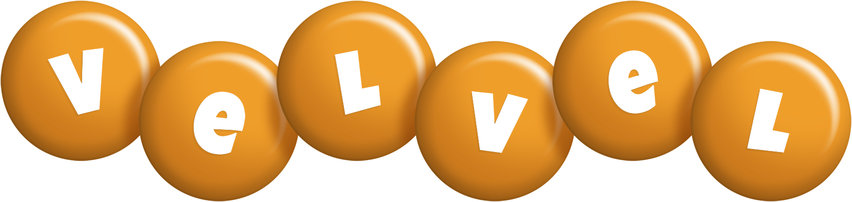 Velvel candy-orange logo