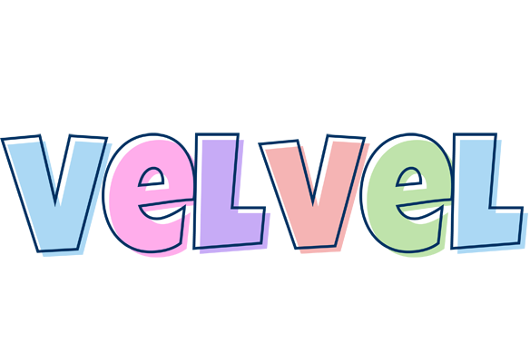 Velvel pastel logo