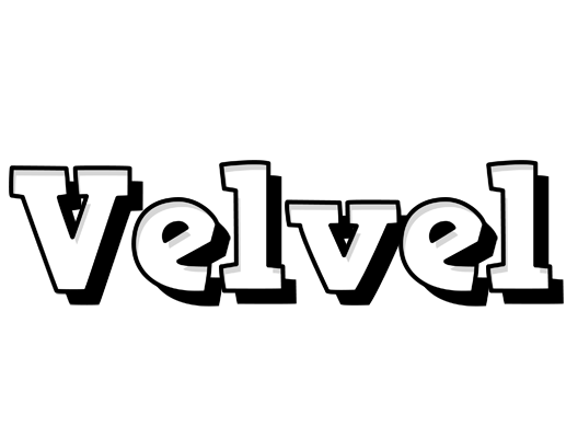 Velvel snowing logo