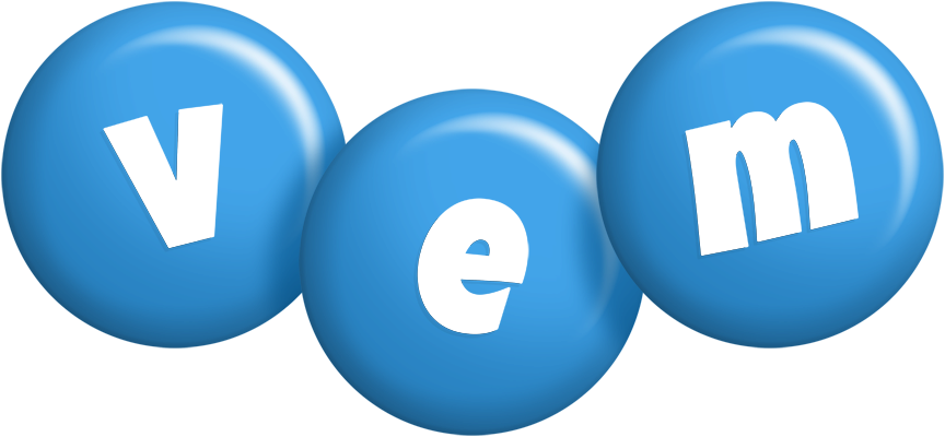 Vem candy-blue logo