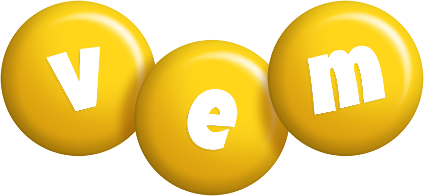Vem candy-yellow logo
