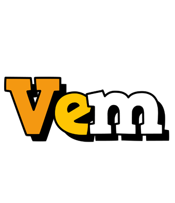 Vem cartoon logo
