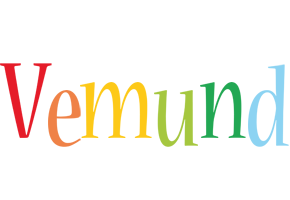 Vemund birthday logo