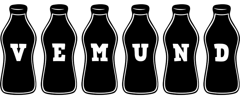 Vemund bottle logo
