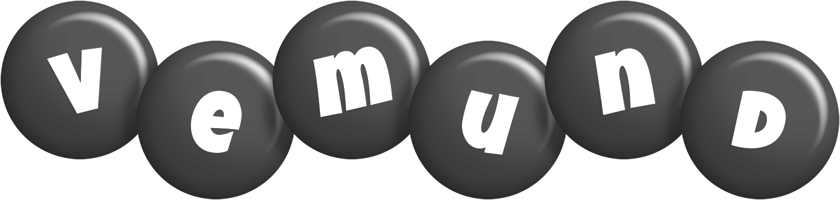 Vemund candy-black logo