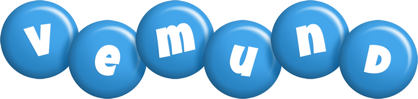 Vemund candy-blue logo