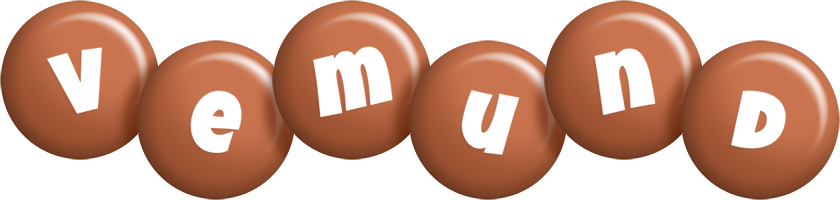 Vemund candy-brown logo