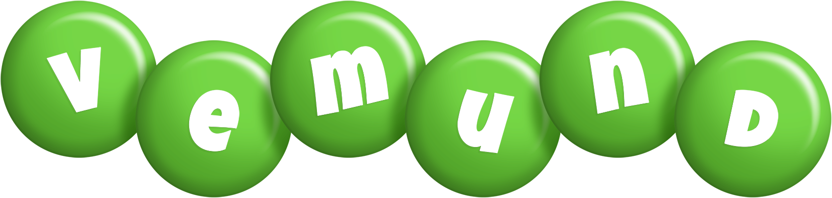 Vemund candy-green logo