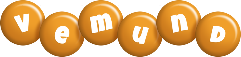 Vemund candy-orange logo