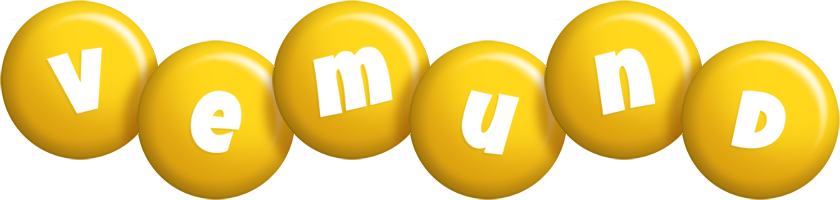 Vemund candy-yellow logo