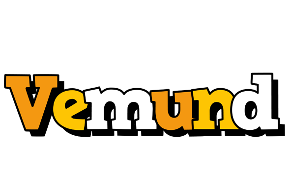 Vemund cartoon logo