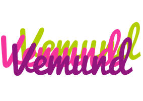 Vemund flowers logo