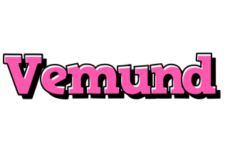 Vemund girlish logo