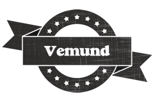 Vemund grunge logo